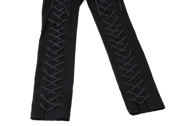ISSEY MIYAKE Cotton Stretch Lace-up Skinny Pants K-171921_008