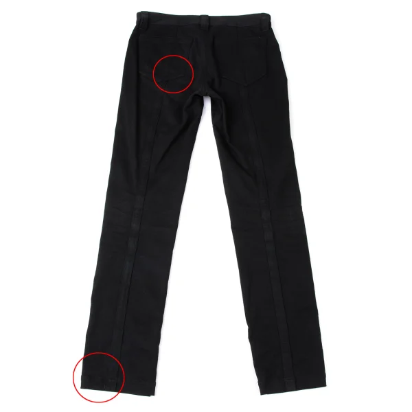 ISSEY MIYAKE Cotton Stretch Lace-up Skinny Pants K-171921_010