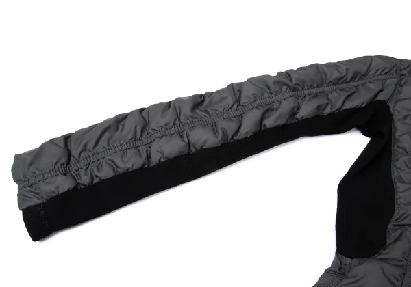 ISSEY MIYAKE Puckering Mixed-material Switching Down Jacket K-171922_006