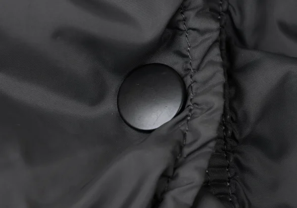 ISSEY MIYAKE Puckering Mixed-material Switching Down Jacket K-171922_010