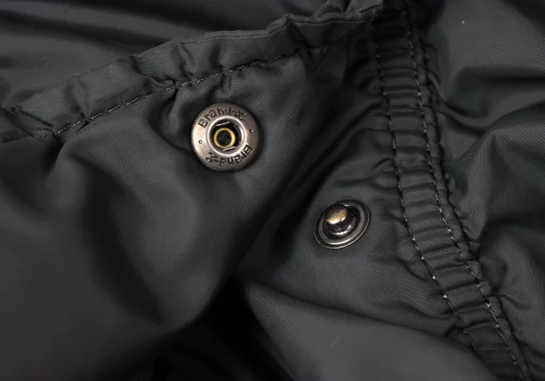 ISSEY MIYAKE Puckering Mixed-material Switching Down Jacket K-171922_011
