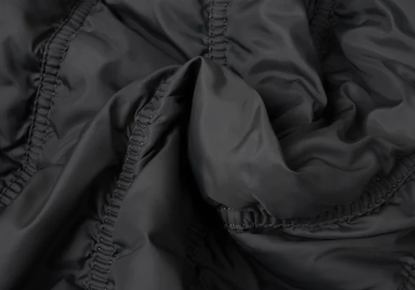 ISSEY MIYAKE Puckering Mixed-material Switching Down Jacket K-171922_017