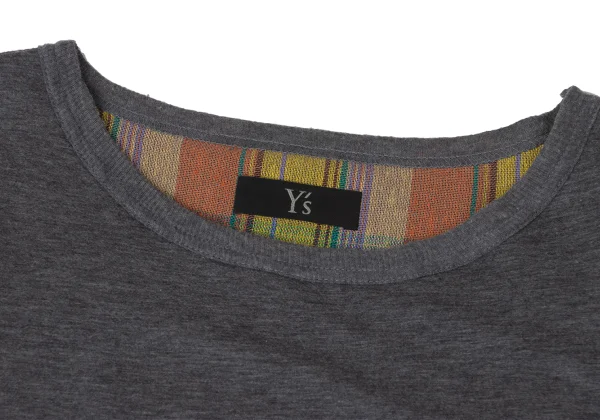 Y's Check Layered Sleeveless Dress K-171927_004