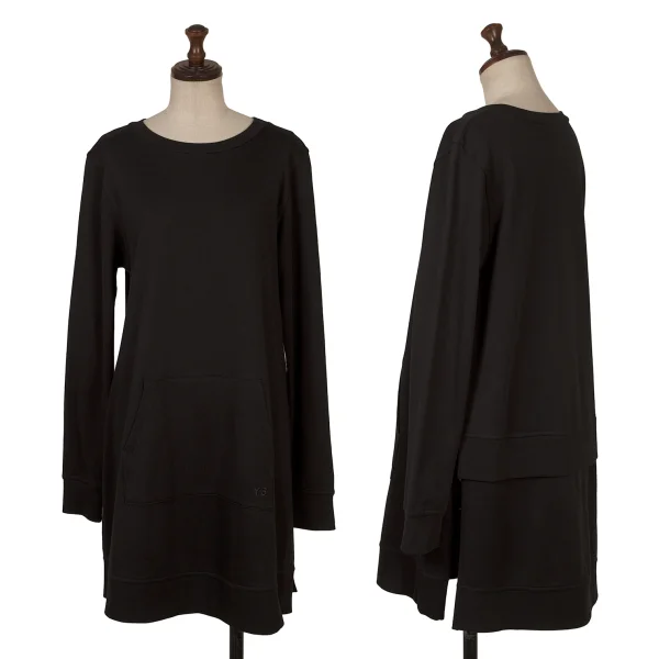 Y-3 Rib Docking Front Pocket Sweat Shirt Black M K-171929_001