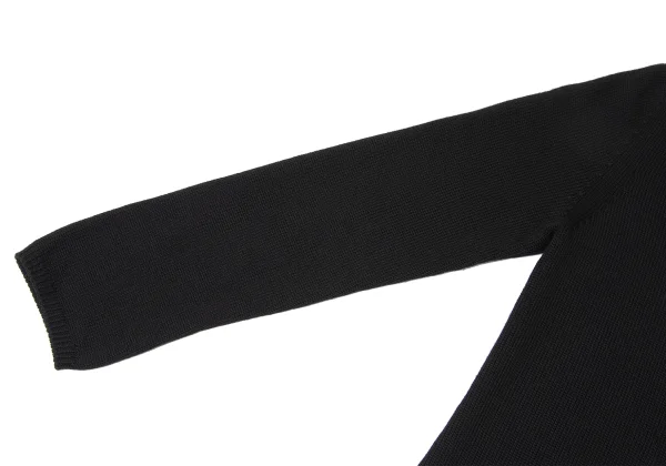 COMME des GARCONS Side Rubber Patch Long Knit Sweater K-171930_005