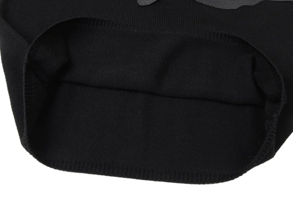 COMME des GARCONS Side Rubber Patch Long Knit Sweater K-171930_009