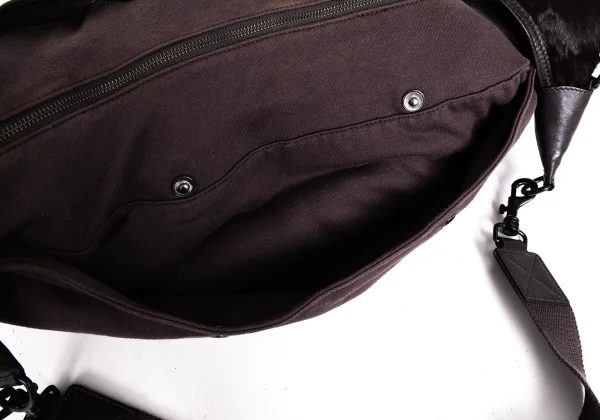 Y’s×MANDARINA Unborn Calf Switching Shoulder Bag K-171935_012