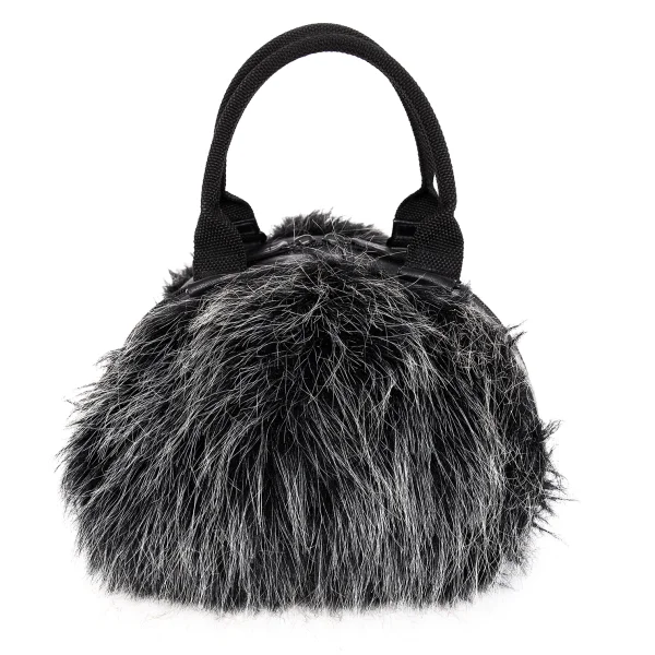 ISSEY MIYAKE Fur Switching Leather Hand Bag K-171936_004