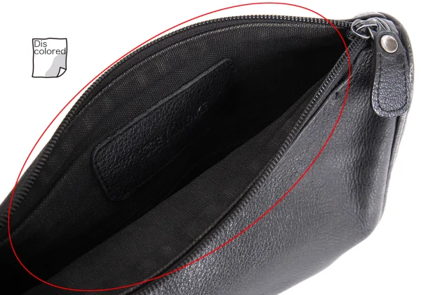 ISSEY MIYAKE Leather Clutch Bag K-171938_018