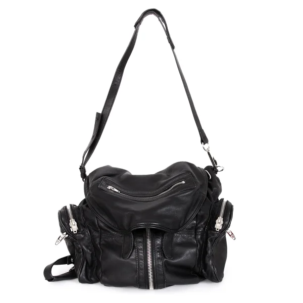 Alexander Wang Multi Zip Leather Backpack K-171939_002