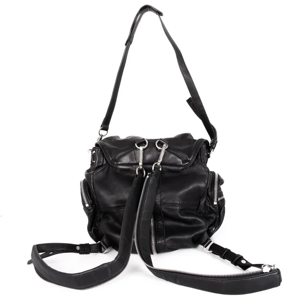 Alexander Wang Multi Zip Leather Backpack K-171939_004