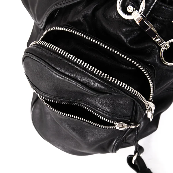 Alexander Wang Multi Zip Leather Backpack K-171939_007