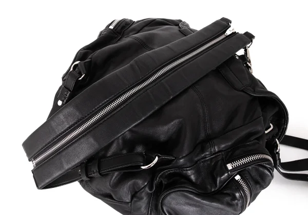 Alexander Wang Multi Zip Leather Backpack K-171939_010