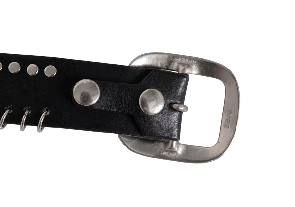 Yohji Yamamoto Studs Ring Leather Belt K-171940_009