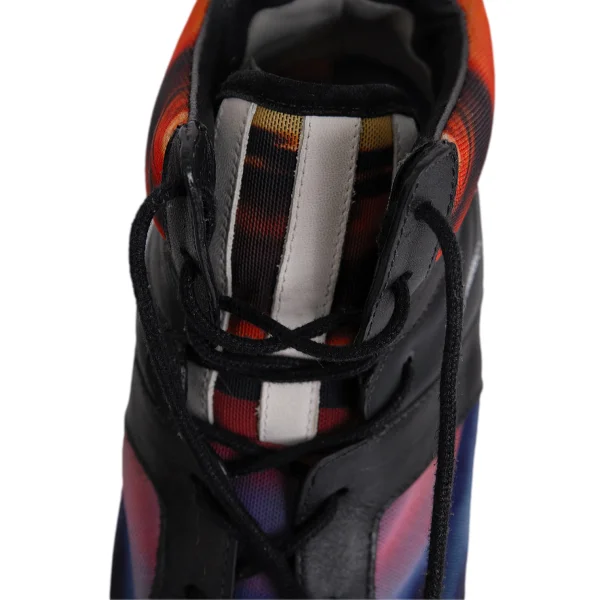 Y-3 Graphic Printed Leather Switching Sneakers K-171941_008