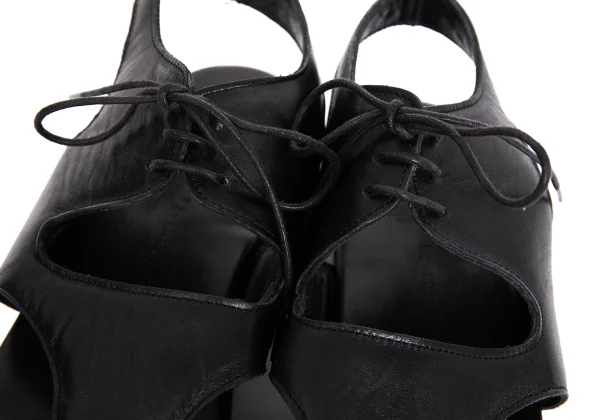 Yohji Yamamoto FEMME Platform Leather Sandal K-171942_006