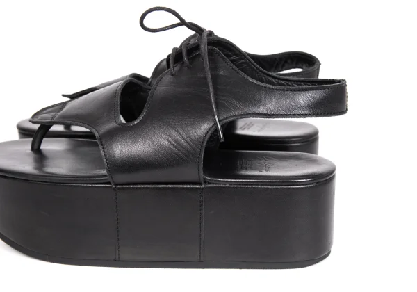 Yohji Yamamoto FEMME Platform Leather Sandal K-171942_007