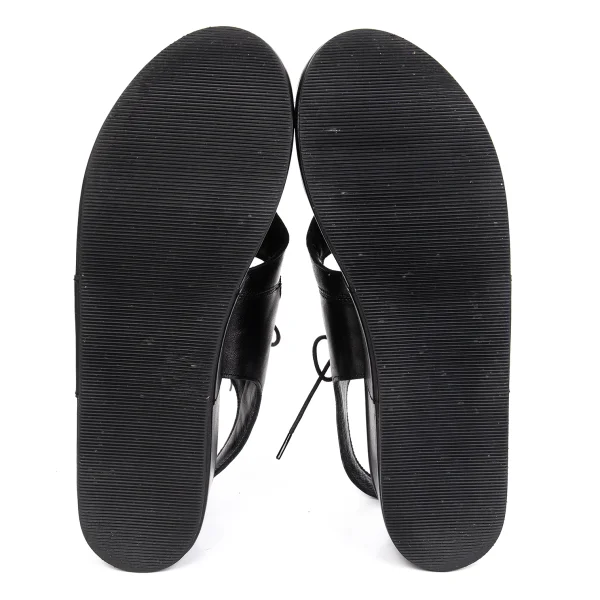 Yohji Yamamoto FEMME Platform Leather Sandal K-171942_011