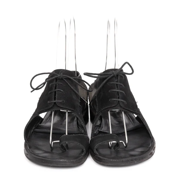 ISSEY MIYAKE Lace Up Suede Sandal  K-171943_002