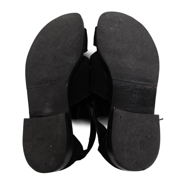 ISSEY MIYAKE Lace Up Suede Sandal  K-171943_010