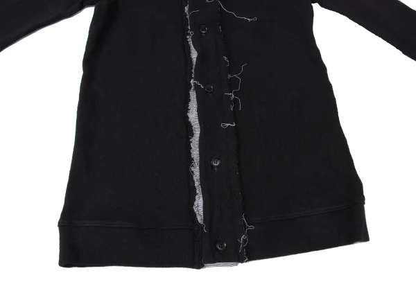 Y's Cotton Cut-off Design Raglan Sleeve Cardigan K-171949_011