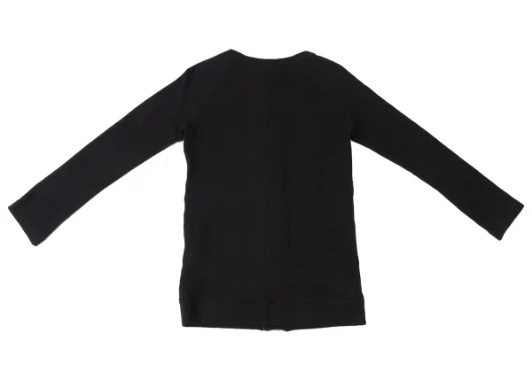Y's Cotton Cut-off Design Raglan Sleeve Cardigan K-171949_014