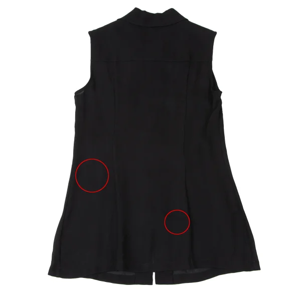 Y's Big-collar Sleeveless Shirt K-171950_011