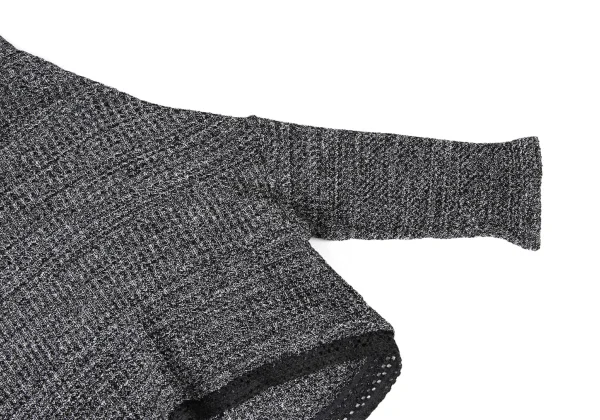 gomme Cotton-blend Wide-neck Knit Top K-171955_005