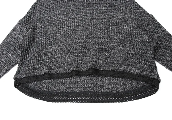 gomme Cotton-blend Wide-neck Knit Top K-171955_007