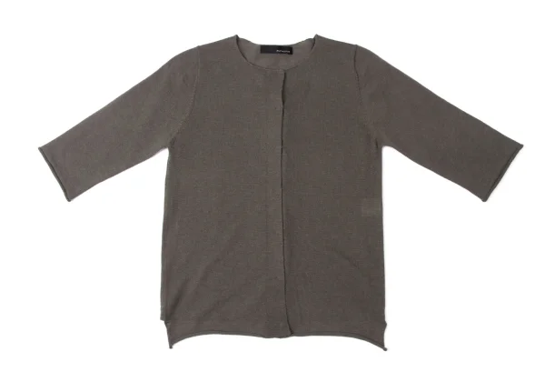 ALFASPIN Wool Hook 3/4 sleeve Cardigan K-171959_002