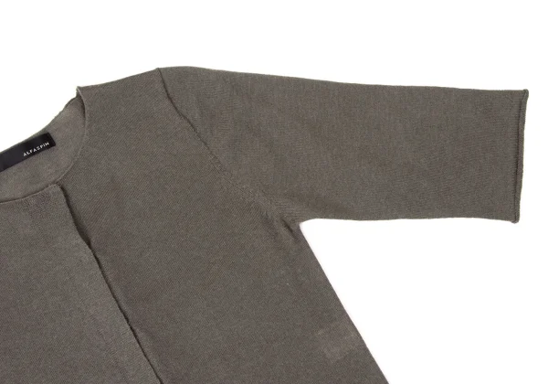 ALFASPIN Wool Hook 3/4 sleeve Cardigan K-171959_004