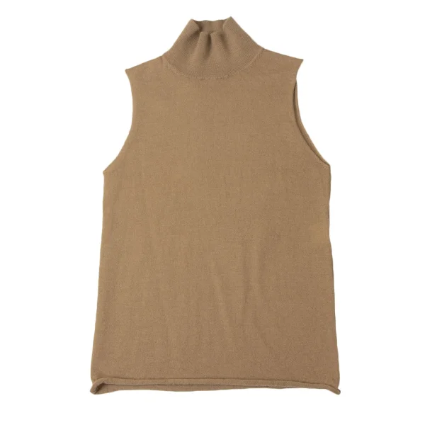 ALFASPIN Wool High-neck Sleeveless Knit Top K-171960_002