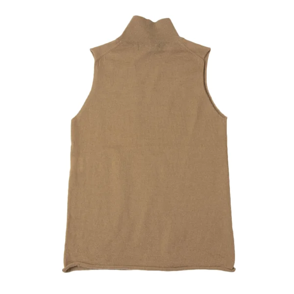 ALFASPIN Wool High-neck Sleeveless Knit Top K-171960_007