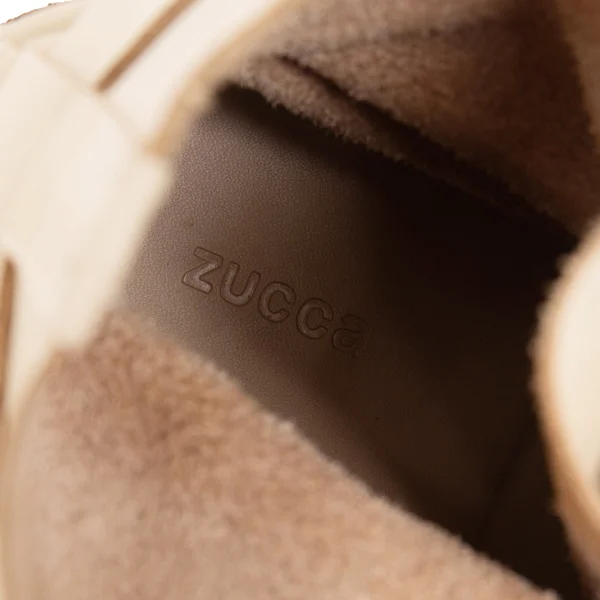 zucca Double Belted Design Leather Engineer Boots K-171961_013