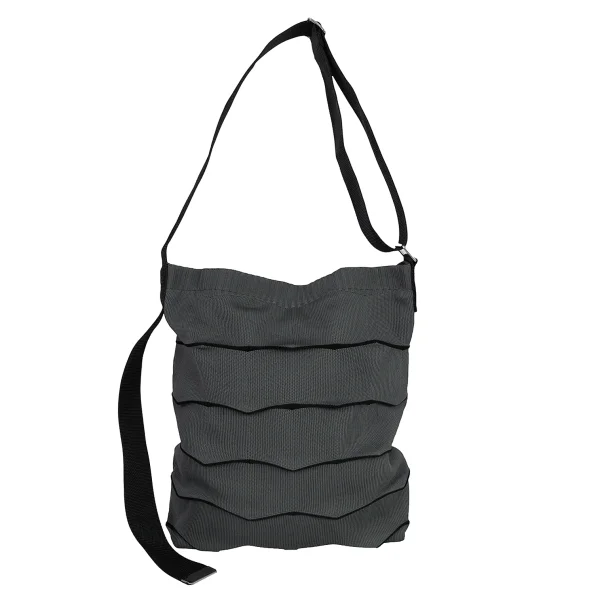 gomme Tuck Design Knit Shoulder Bag K-171962_002