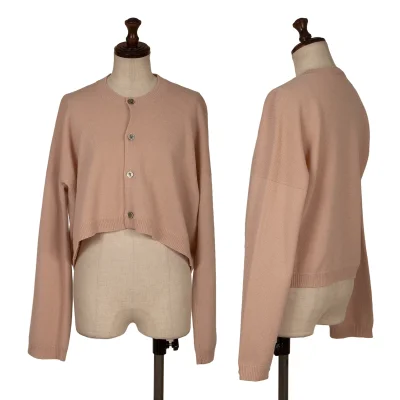 robe de chambre COMME des GARCONS Cropped Wool Knit Cardigan