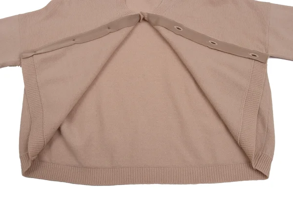 robe de chambre COMME des GARCONS Cropped Wool Knit Cardigan K-171965_010