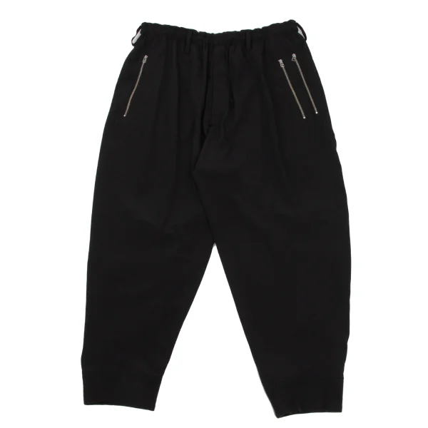 Y's BANG ON! No.59 Zip Pocket Tapered Pants Black 2 K-171966_001