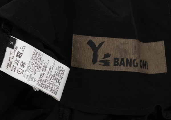 Y's BANG ON! No.59 Zip Pocket Tapered Pants K-171966_014
