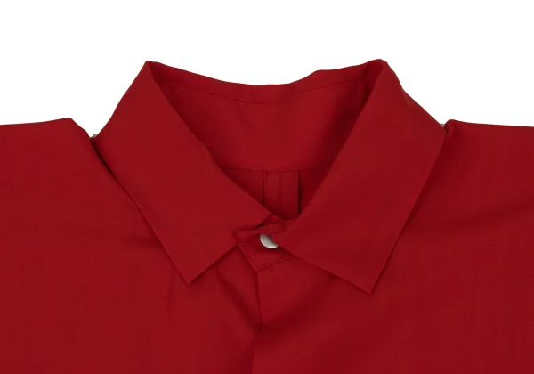 Yohji Yamamoto FEMME Crepe Kimono Sleeve Blouse K-171972_004