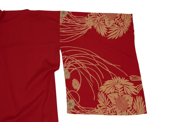 Yohji Yamamoto FEMME Crepe Kimono Sleeve Blouse K-171972_006