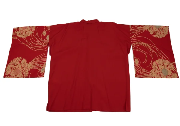 ヨウジヤマモト ファムYohji Yamamoto FEMME ちりめん着物スリーブ