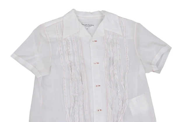 robe de chambre COMME des GARCONS Red-stitched Blouse K-171975_003