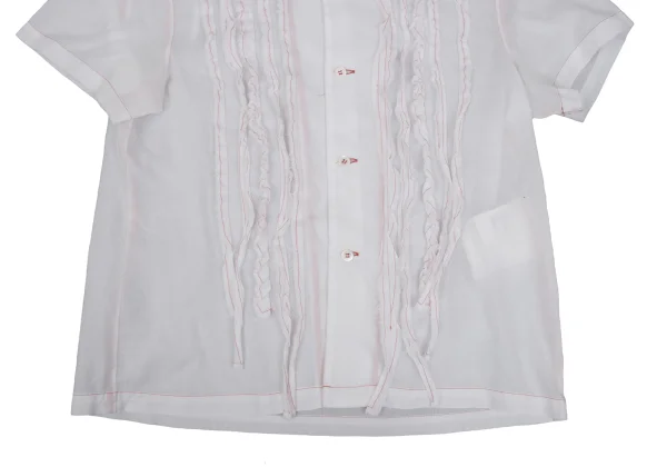 robe de chambre COMME des GARCONS Red-stitched Blouse K-171975_008