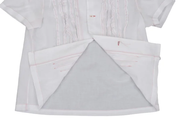 robe de chambre COMME des GARCONS Red-stitched Blouse K-171975_010