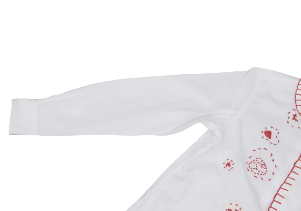 COMME des GARCONS Stitch Design Round-collar Shirt K-171976_006