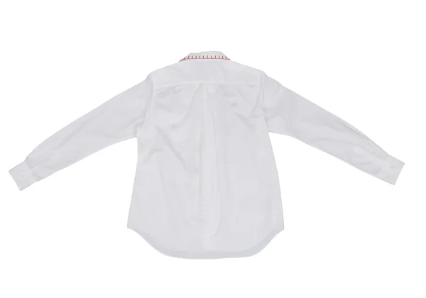 COMME des GARCONS Stitch Design Round-collar Shirt K-171976_015