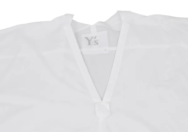 Y's Cotton V-neck Flare Dress K-171977_004