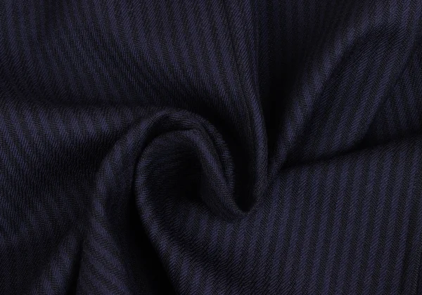 COMME des GARCONS Wool Striped Weave Cutting Design Coat K-171978_018