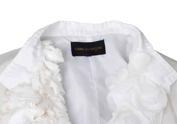 COMME des GARCONS Multi Frill Chiffon Jacket K-171982_004